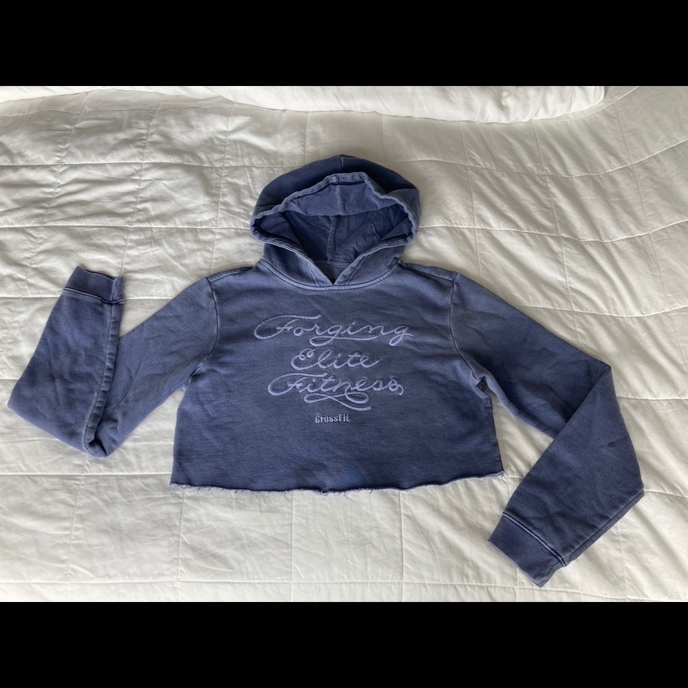 Never Released Reebok CrossFit crop top hoodie!
